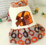 Autumn and winter small dog cat skirt