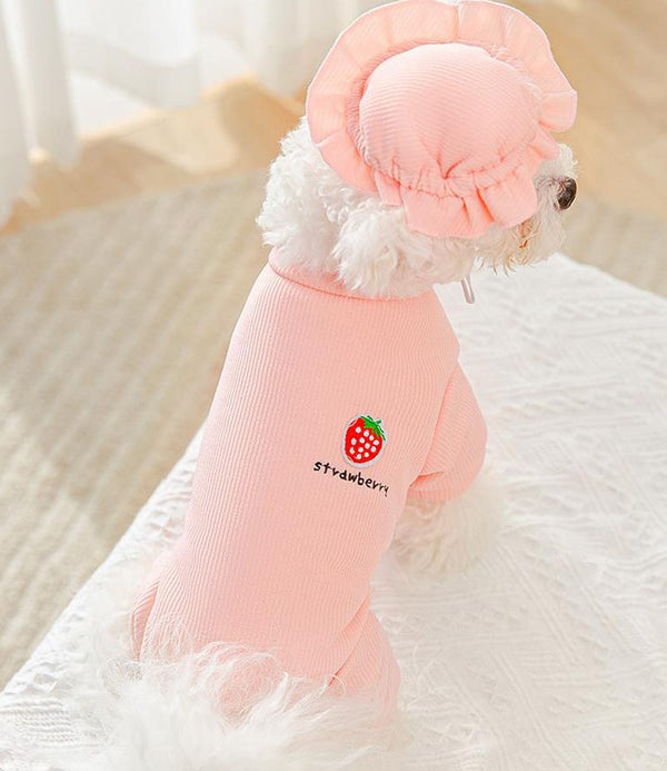 Summer puppy four-legged home wear thin breathable clothes