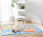 New pet ice pad cartoon printing cat small and medium dog kennel pad