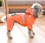 New medium and small dog raincoat