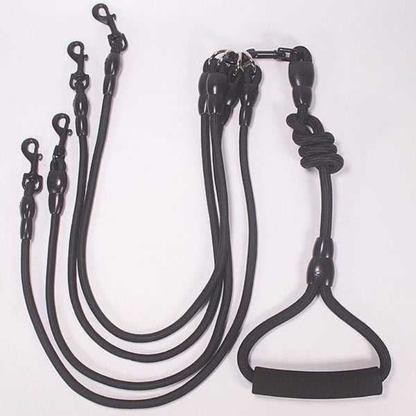 Detachable multi-head traction rope