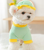 Summer puppy four-legged home wear thin breathable clothes