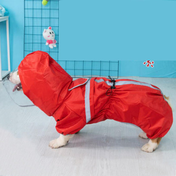 Corgi dog raincoat