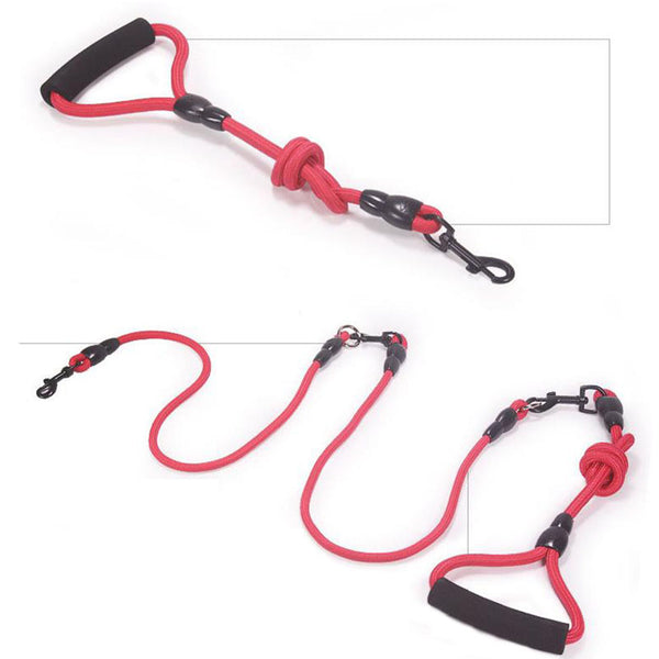 Detachable multi-head traction rope