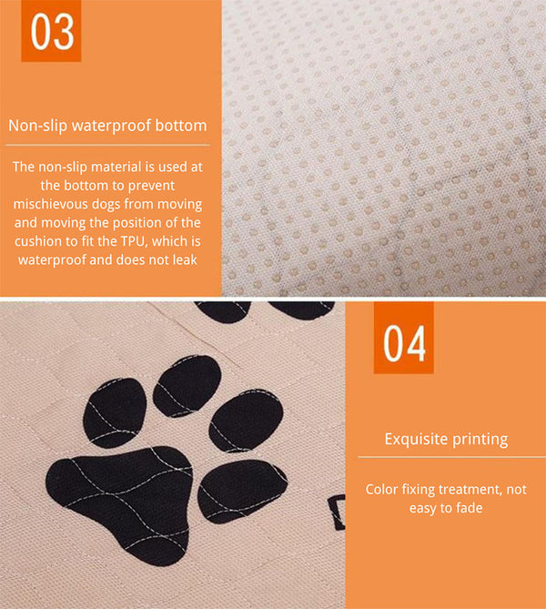 Extra large washable environmental protection pet mat