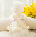 Autumn and winter little dog little fragrant princess dress