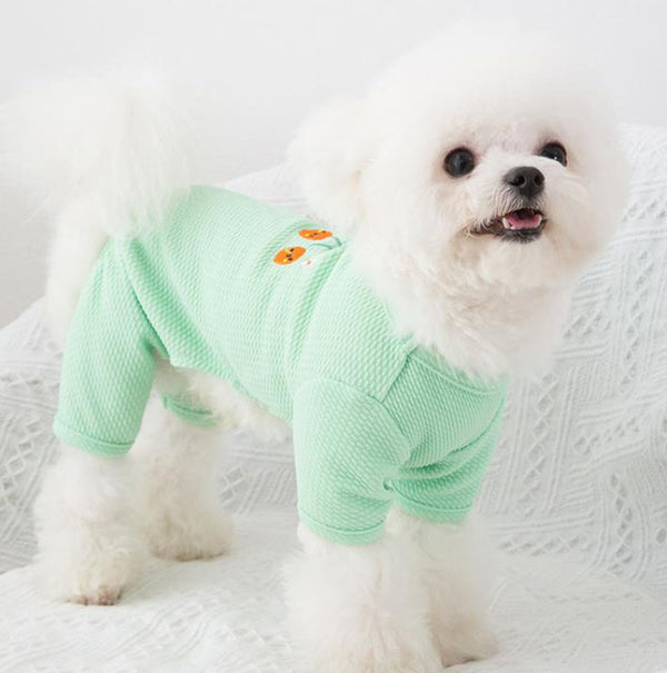 Summer puppy four-legged home wear thin breathable clothes