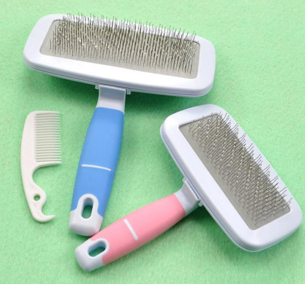 Pet needle comb cat and dog hair brush small and medium dog brush