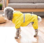 New medium and small dog raincoat