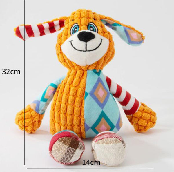 Dog sounding toys resistant to biting molar pets alone to relieve boredom training small puppies golden retriever large dog doll supplies