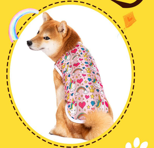 Vêtements pour chiens moyens et grands, printemps et automne, chemise d'été pour animaux de compagnie Labrador Shiba