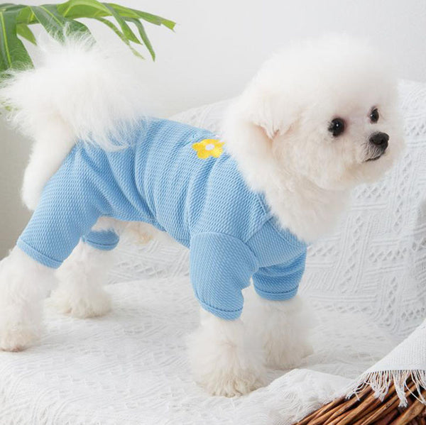 Summer puppy four-legged home wear thin breathable clothes