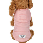 Small dog vest plus velvet thick down cotton vest autumn and winter coat