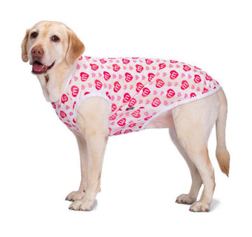 Pet Clothes Thin Golden Retriever Labrador Breathable Vest Dog Sun Protection Clothes