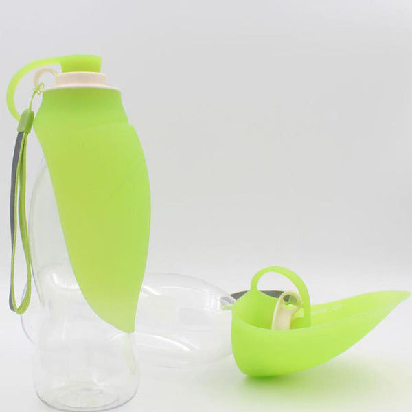 Pets go out leaf water bottle