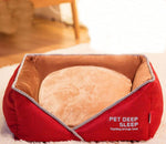 Detachable and washable pet deep sleep four-season universal pet nest