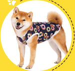 Vêtements pour chiens moyens et grands, printemps et automne, chemise d'été pour animaux de compagnie Labrador Shiba