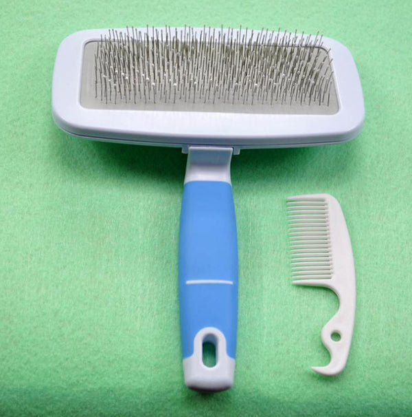 Pet needle comb cat and dog hair brush small and medium dog brush