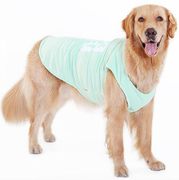 Dog Short Sleeve Summer Thin Comfortable Breathable Dog Clothes Fashion  Brand T-shirt Pet Clothes Puppy Clothes Pet Supplies