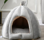 Winter warm closed removable and washable large yurt pumpkin cat litter nest