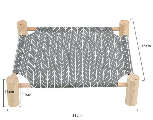 Four seasons universal canvas removable and washable pet hammock