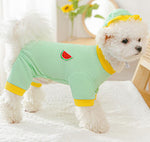 Summer puppy four-legged home wear thin breathable clothes