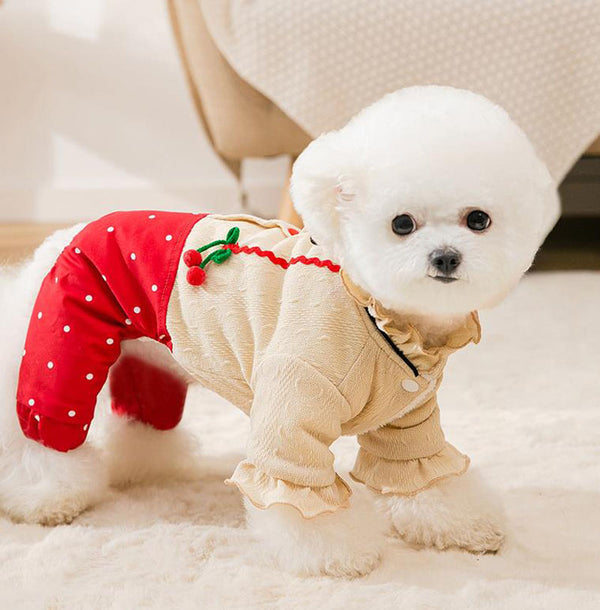 Robe d'automne et d'hiver de nouveau style pour les petits chiens