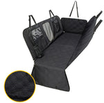 Waterproof pet car mat with removable rear seat pet mat