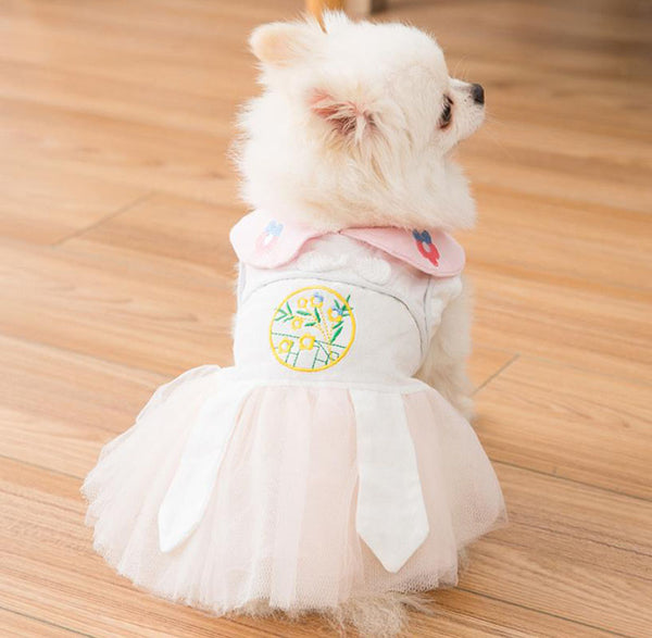 nouveau printemps et été mince jupe de gilet de chiot et de chat