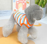 New spring and summer dog clothes cotton vest