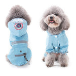 New medium and small dog raincoat