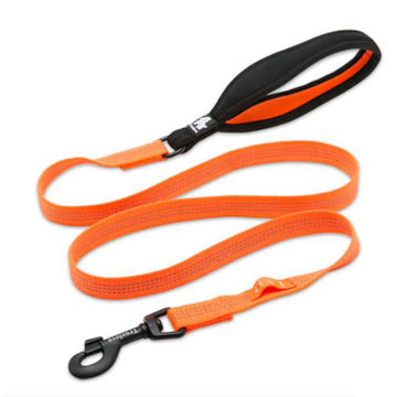 Nylon reflective comfort dog traction rope