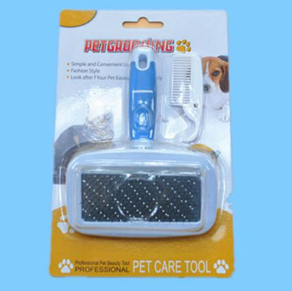 Pet needle comb cat and dog hair brush small and medium dog brush