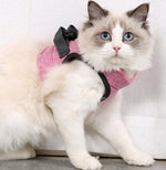 Cat chest harness traction rope