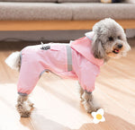 New medium and small dog raincoat