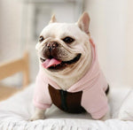 Bull dog Clothes Autumn and Winter Clothes Bulldog Pug Small Medium Dog Winter Hair Loss Pet Dog Trend Sweater