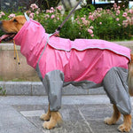 Big dog four feet raincoat