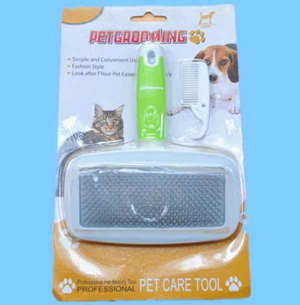 Pet needle comb cat and dog hair brush small and medium dog brush